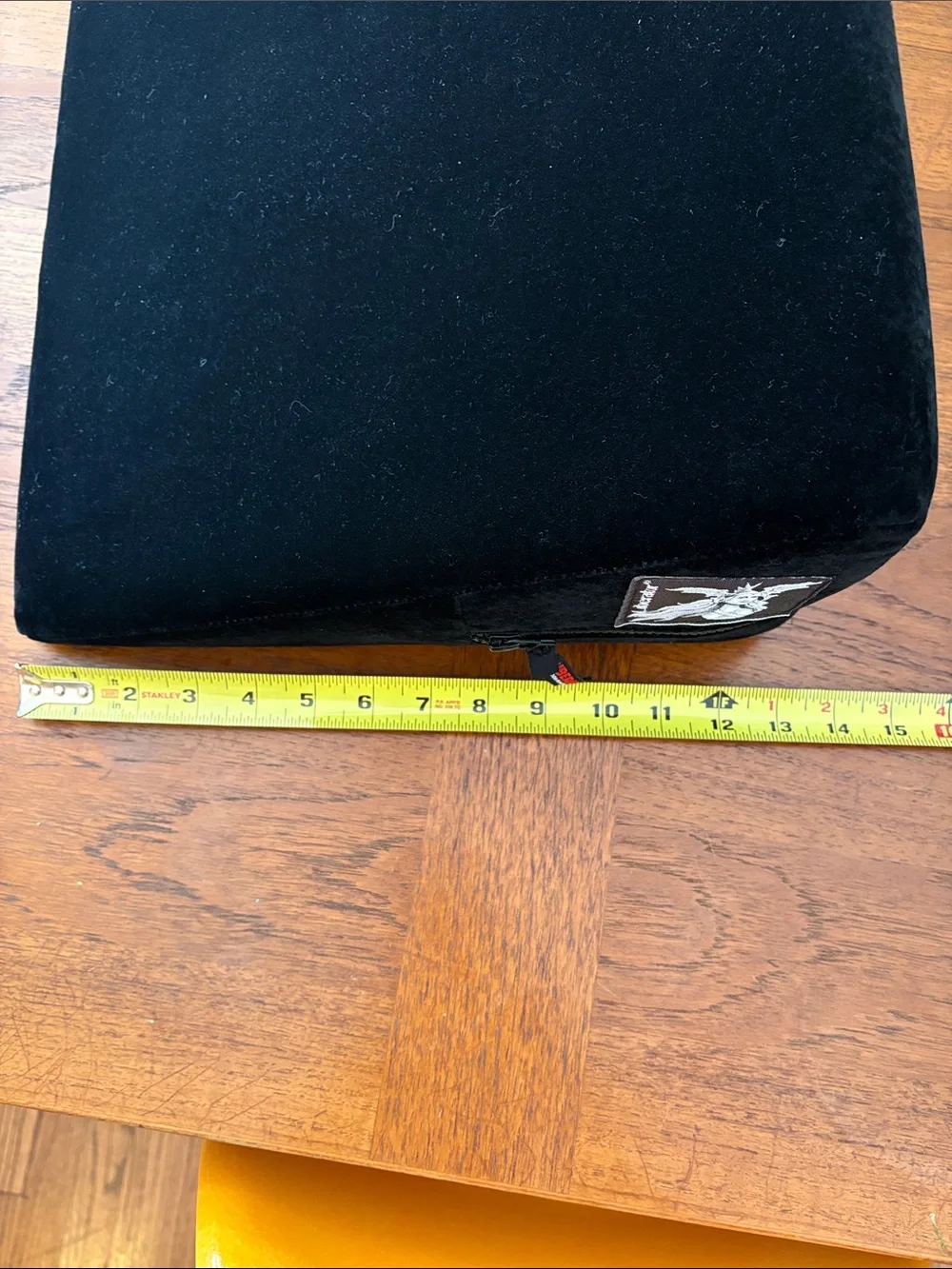 Liberator Black Velvet Ramp Wedge Positioning Pillow 24” x 13” x 7” sexy